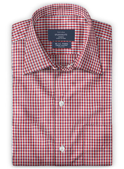 S.I.C. Tess. Italian Cotton Ludera Shirt - StudioSuits
