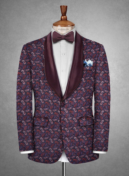 Italian Cotton Neucci Tuxedo Jacket - StudioSuits