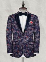 Italian Cotton Pentza Tuxedo Jacket - StudioSuits