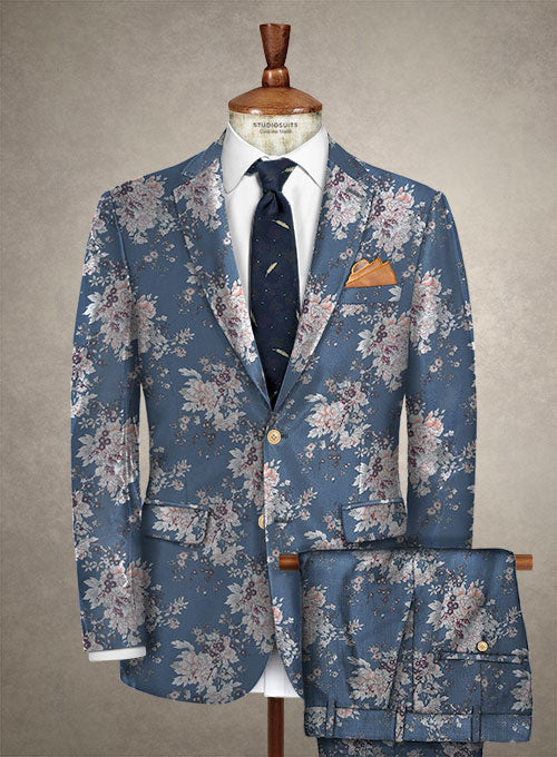Italian Cotton Prinze Suit - StudioSuits