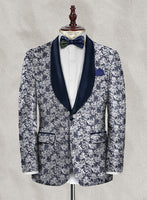 Italian Cotton Stretch Carna Tuxedo Jacket - StudioSuits