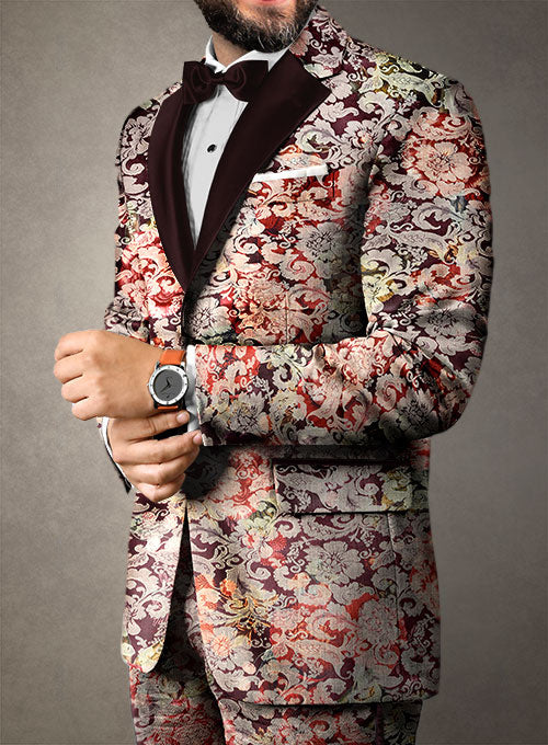Italian Cotton Stretch Gabrio Tuxedo Suit - StudioSuits