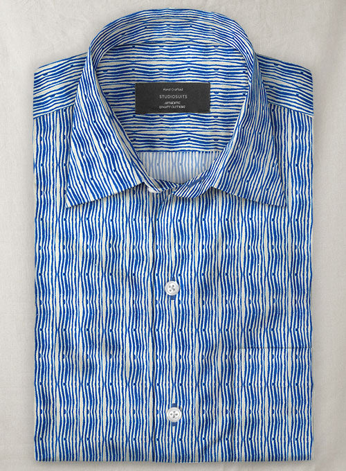 Italian Cotton Tolina Shirt - StudioSuits