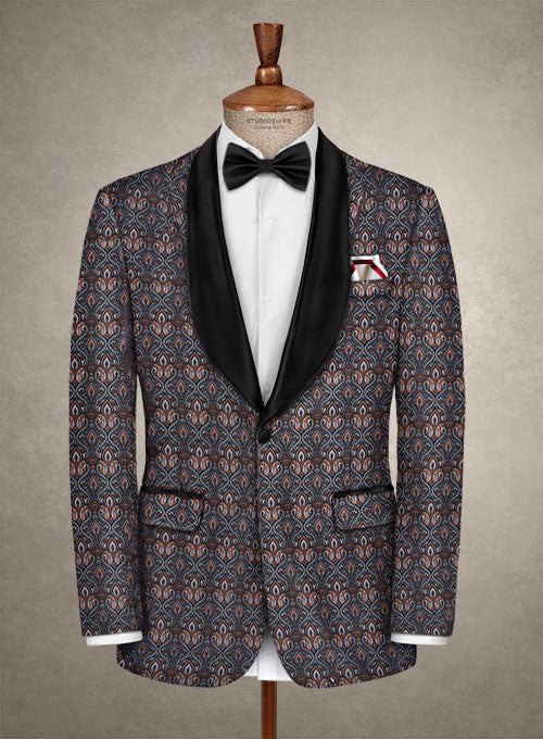 Italian Cotton Verreti Tuxedo Jacket - StudioSuits