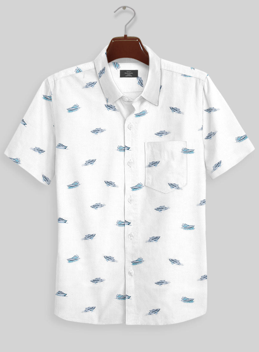 Italian Cotton Yacht Shirt - StudioSuits