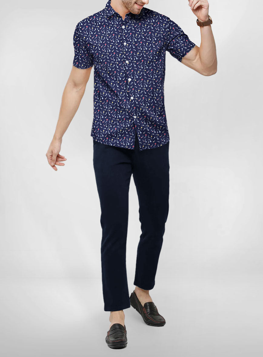 Italian Cotton Flat Kite Shirt - StudioSuits