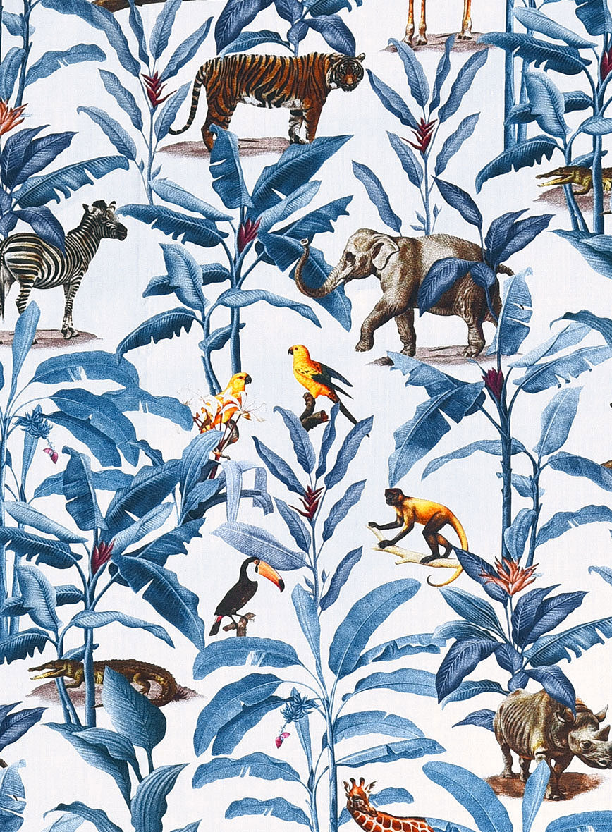 Italian Cotton Rain Forest Shirt - StudioSuits