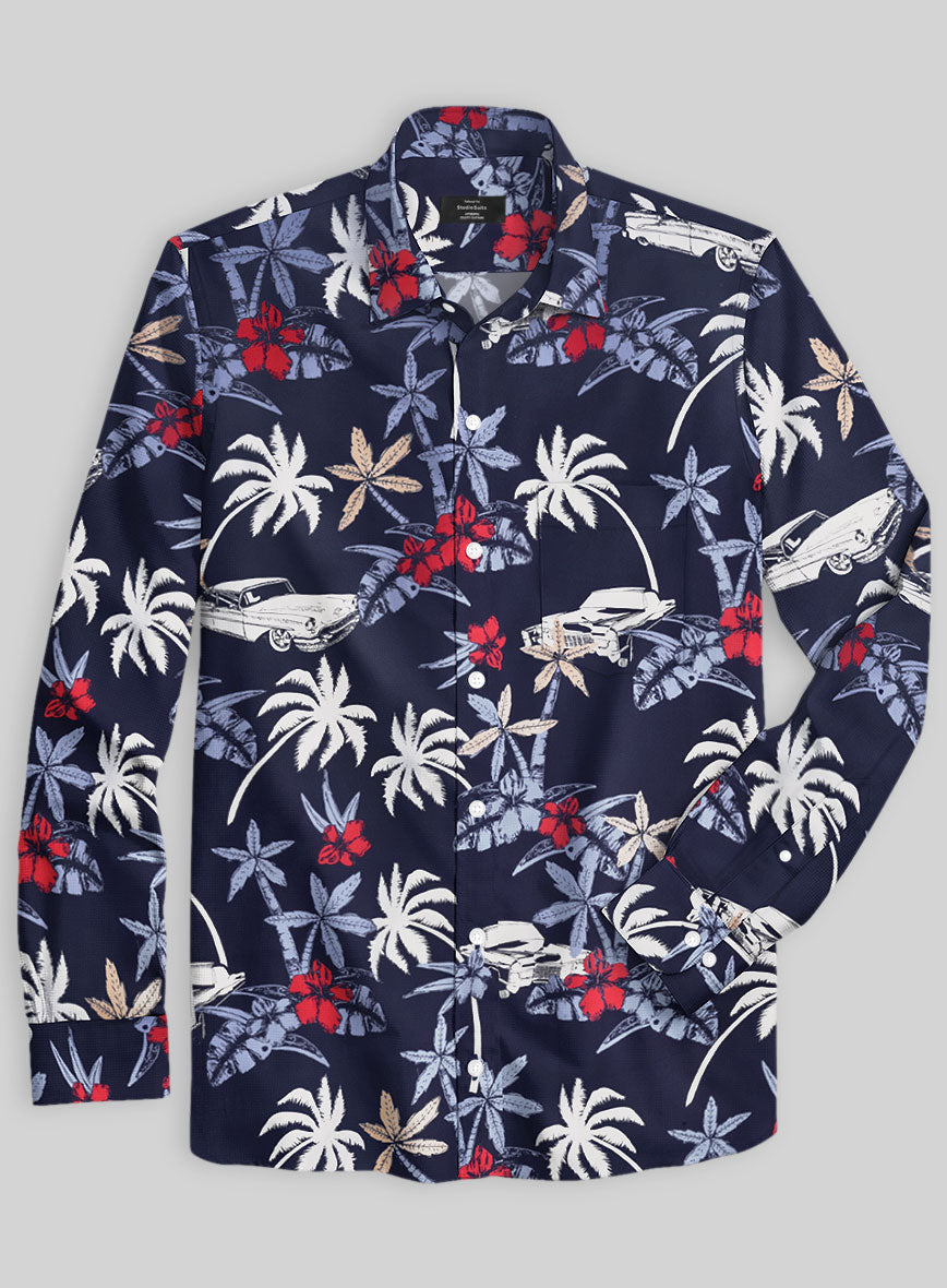 Italian Cotton Roselle Shirt - StudioSuits