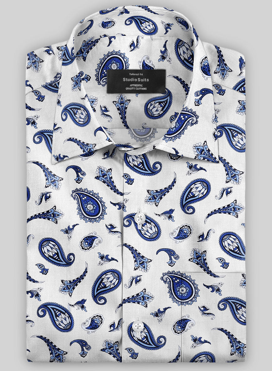 Italian Cotton Stanzo Shirt - StudioSuits