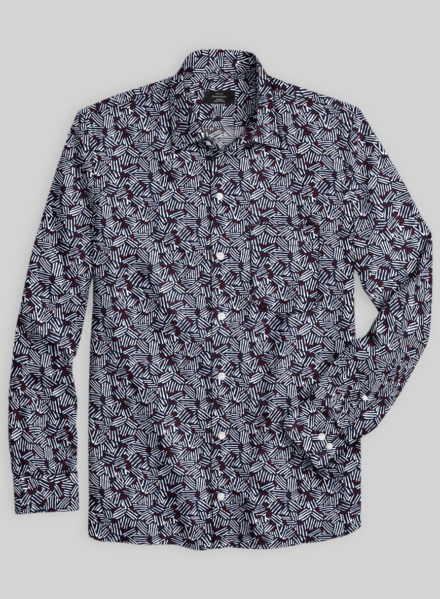 Italian Cotton Woodpile Shirt - StudioSuits