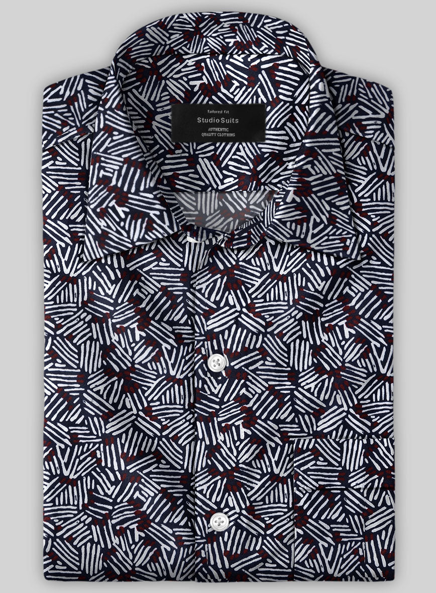 Italian Cotton Woodpile Shirt - StudioSuits
