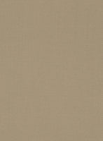 Italian Dark Beige Cotton Stretch Jacket - StudioSuits