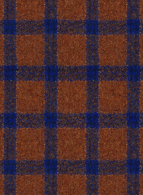 Italian Dislas Rust Tweed Pants - StudioSuits