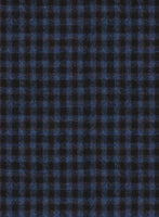 Italian Ervasi Blue Wool Suit - StudioSuits