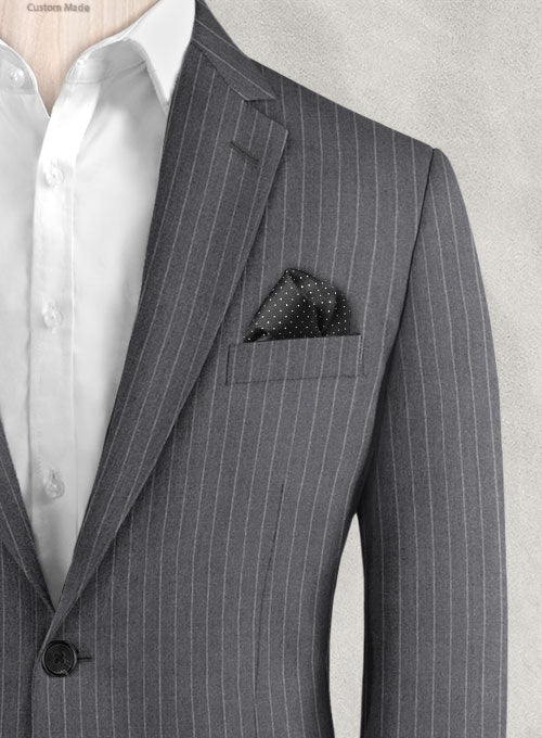 Italian Flannel Wool Josena Suit - StudioSuits