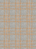 Italian Fonse Gray Wool Jacket - StudioSuits