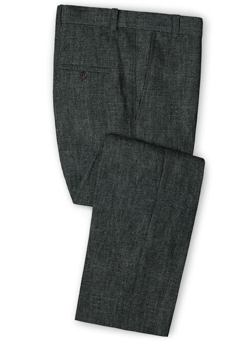 Italian Freni Linen Pants - StudioSuits