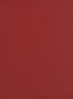 Italian Gimson Red Cotton Stretch Suit - StudioSuits