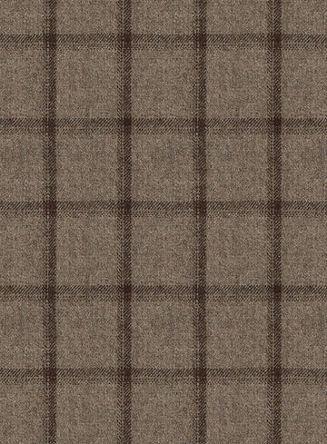 Italian Goiti Brown Wool Pants - StudioSuits