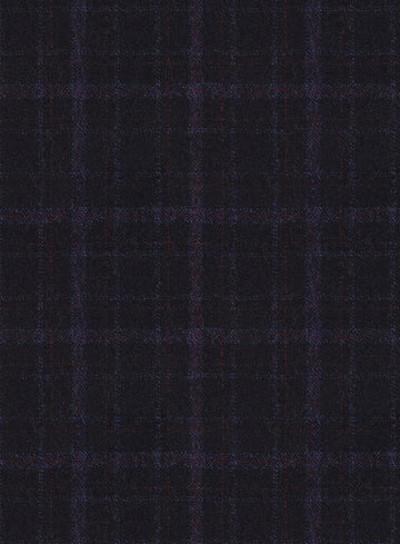 Italian Heliar Midnight Blue Wool Jacket - StudioSuits