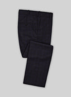 Italian Heliar Midnight Blue Wool Pants - StudioSuits