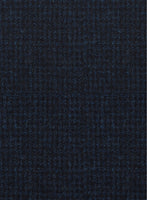 Italian Hibalo Blue Wool Pants - StudioSuits