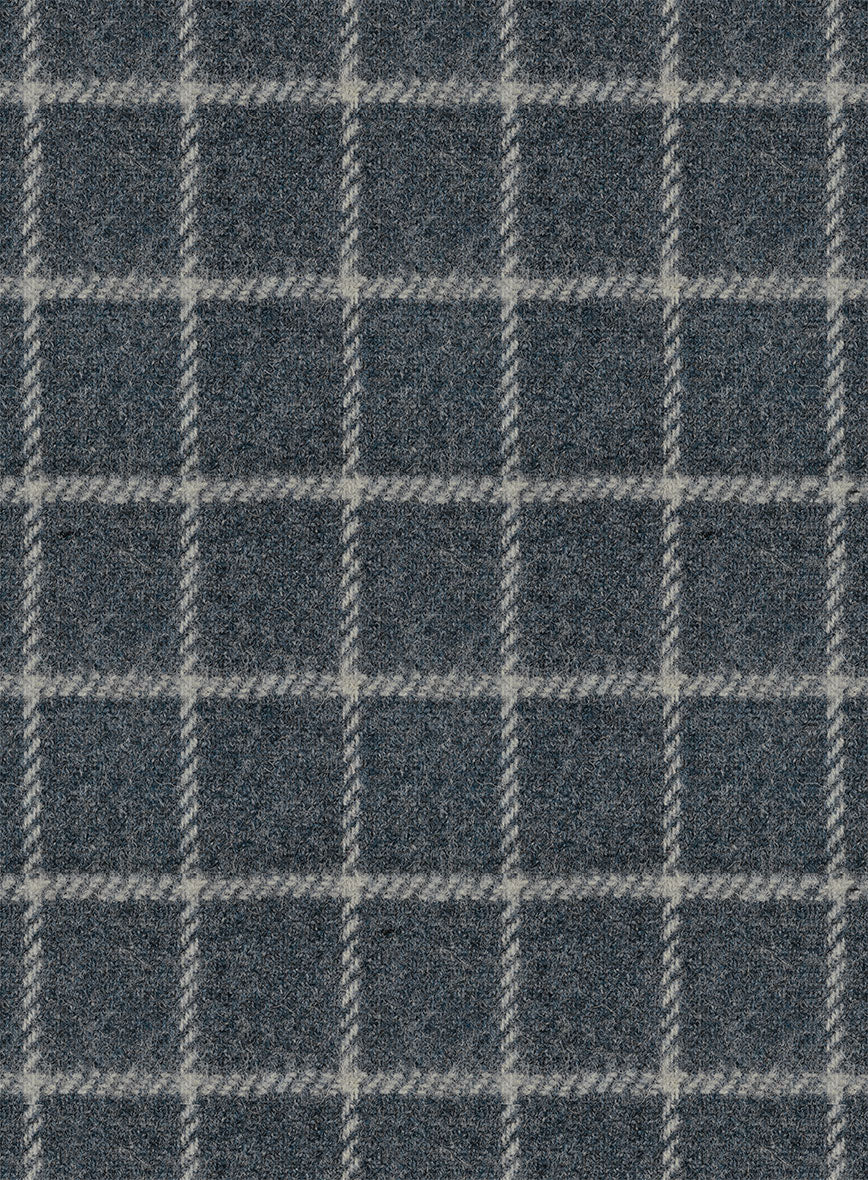 Italian Highlander Emilo Blue Tweed Jacket - StudioSuits