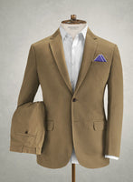 Italian Hunter Khaki Cotton Stretch Suit - StudioSuits