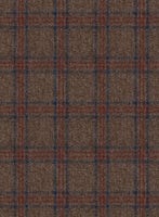 Italian Iana Brown Wool Jacket - StudioSuits