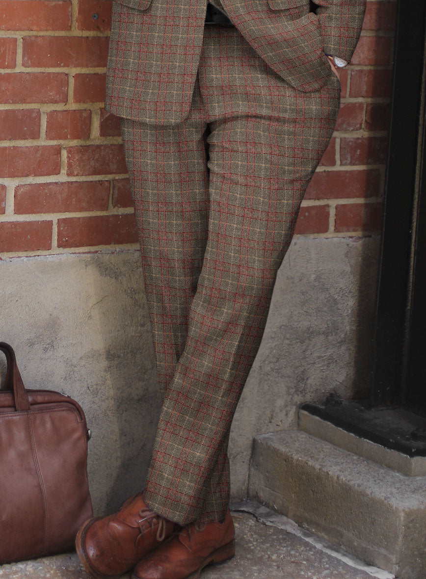 Italian Istini Checks Tweed Suit - StudioSuits