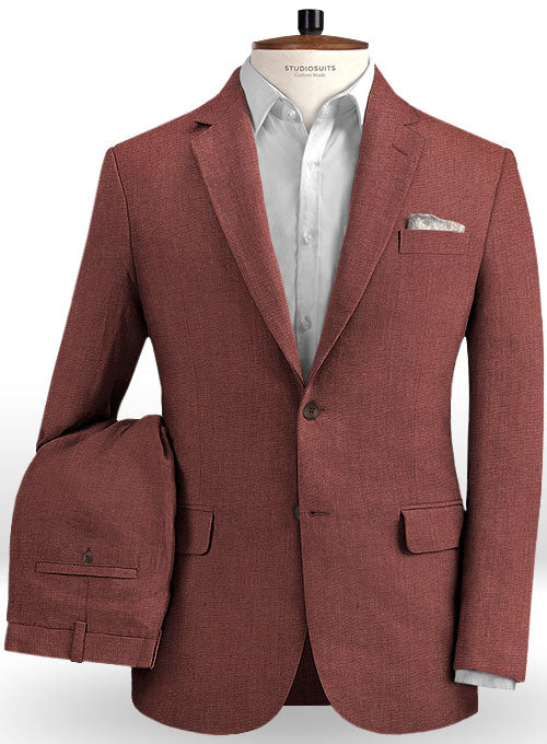 Italian Laroon Linen Suit - StudioSuits