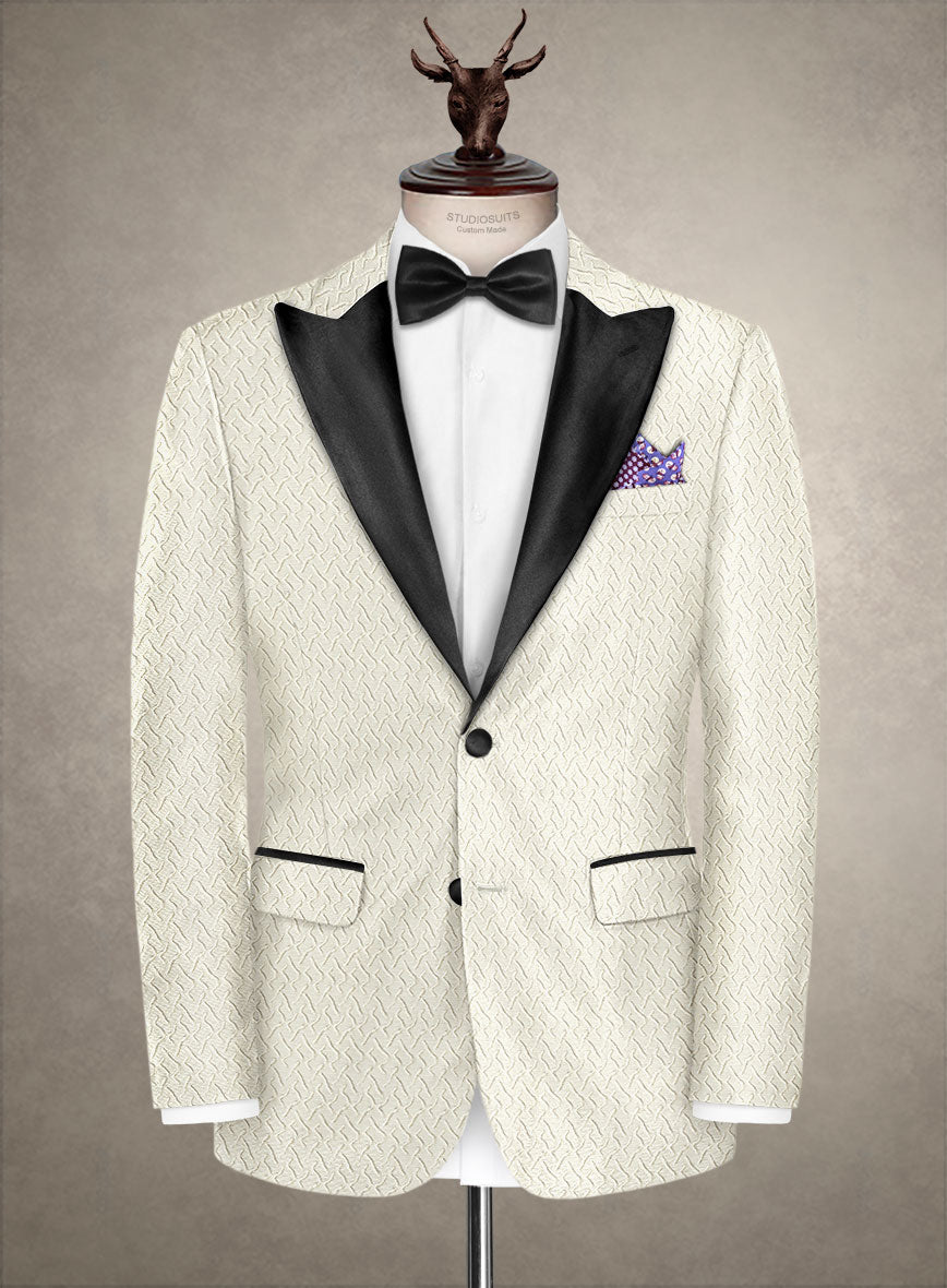 Italian Leopo Tuxedo Jacket - StudioSuits