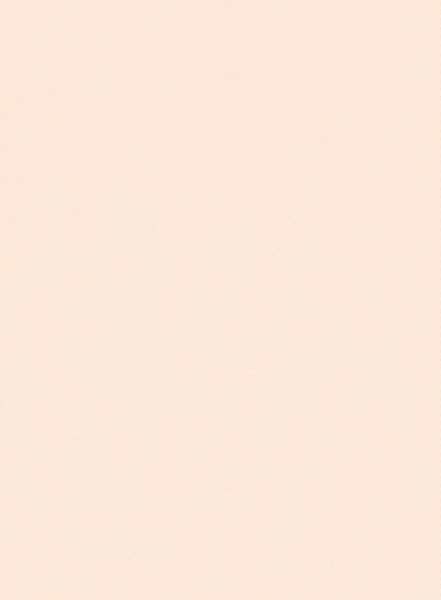 Italian Light Pink Cotton Stretch Pants - StudioSuits