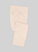 Italian Light Pink Cotton Stretch Pants - StudioSuits