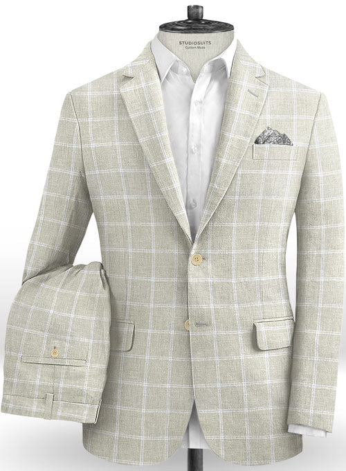 Italian Linen Barro Suit - StudioSuits