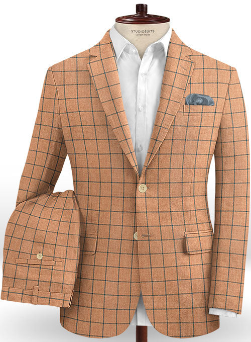 Italian Linen Braga Suit - StudioSuits