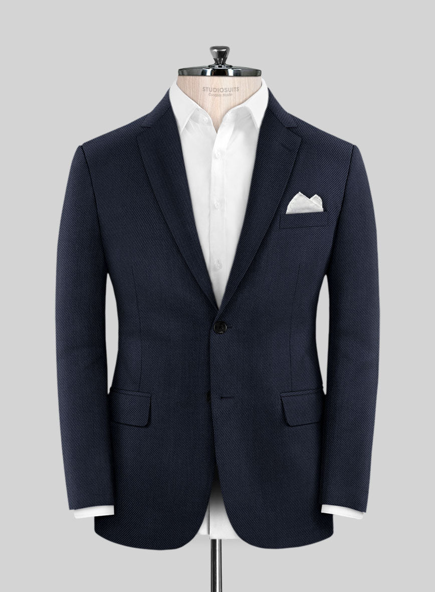 Italian Linen Cotton Stretch Emente Jacket - StudioSuits