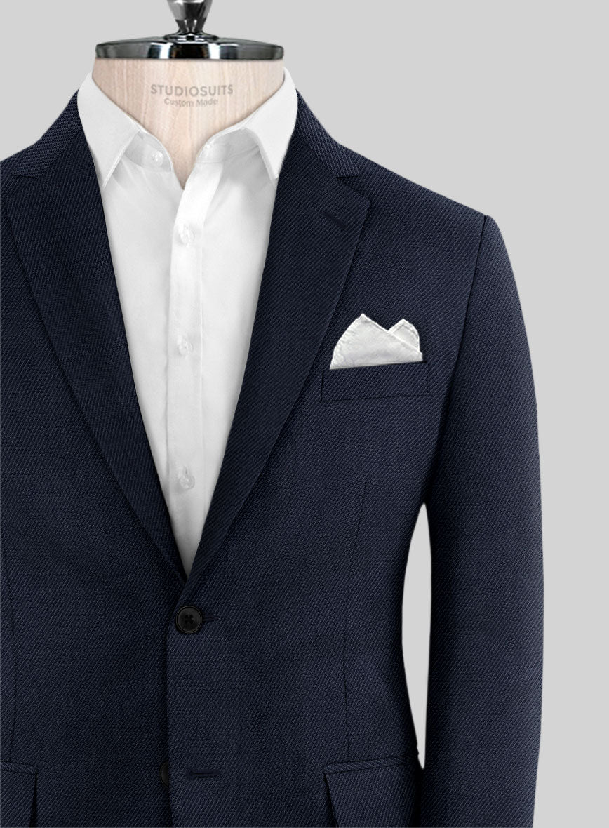 Italian Linen Cotton Stretch Emente Jacket - StudioSuits