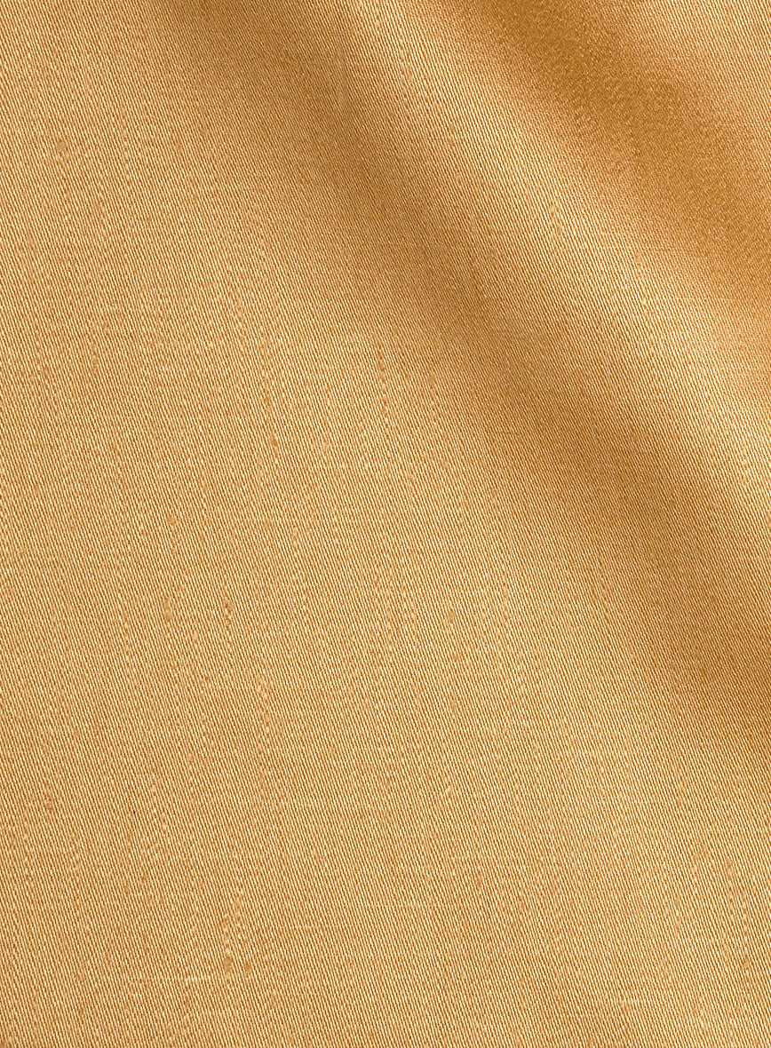 Italian Linen Gold Jacket - StudioSuits
