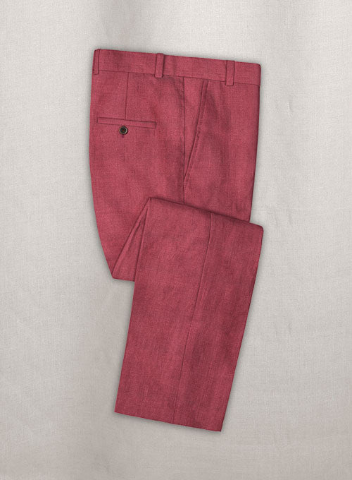 Italian Linen Grapevine Pants - StudioSuits