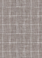 Italian Linen Lusso Brown Jacket - StudioSuits