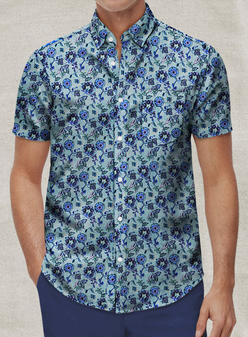 Italian Linen Saneri Shirt - StudioSuits