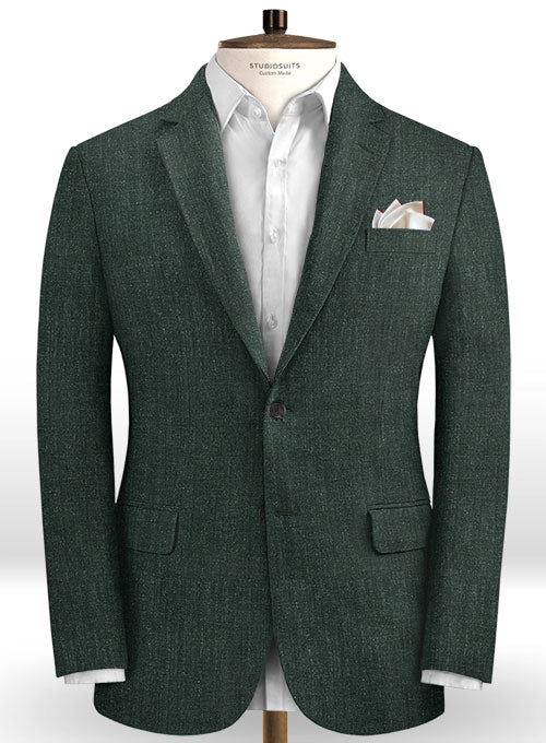 Italian Linen Mojito Green Suit – StudioSuits