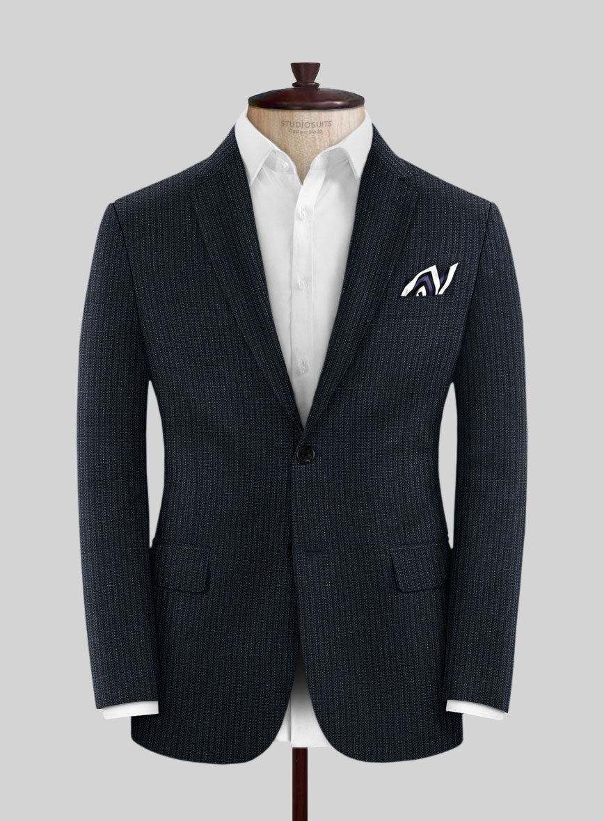 Italian Linen Wool Vana Jacket - StudioSuits