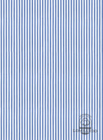 Italian Lombardo Celestial Blue Stripes Shirt - StudioSuits