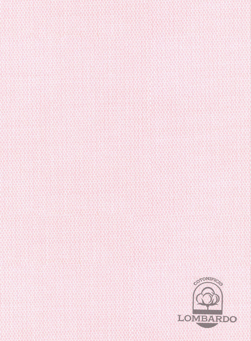 Italian Lombardo Gauze Pink Shirt - StudioSuits