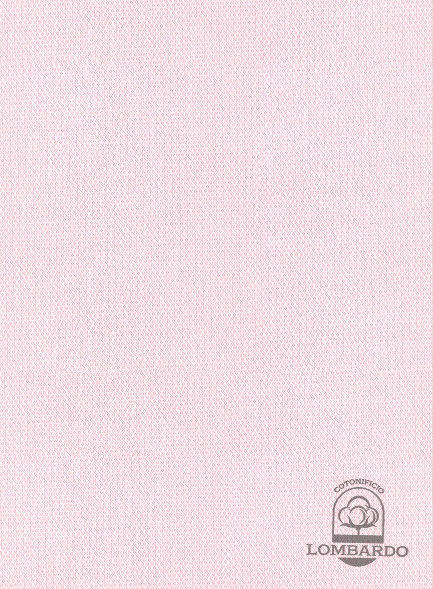 Italian Lombardo Gauze Pink Shirt - StudioSuits