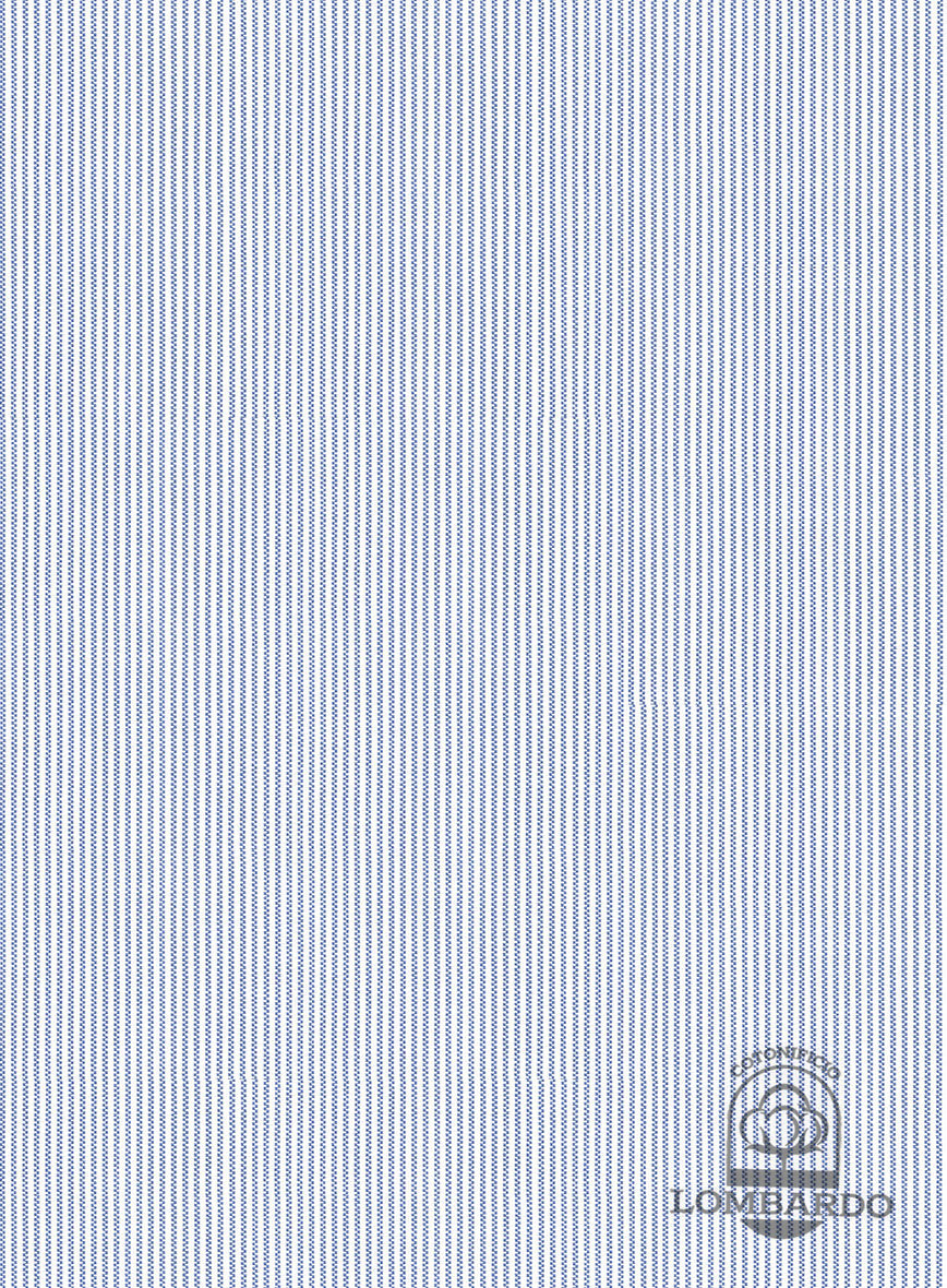 Italian Lombardo Mini Cara Stripes Shirt - StudioSuits