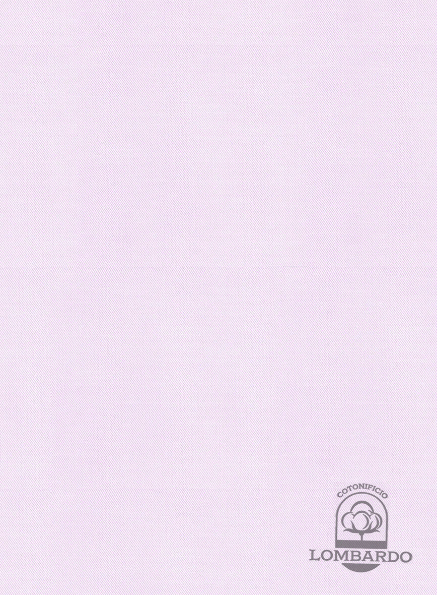 Italian Lombardo Pale Lilac Shirt - StudioSuits