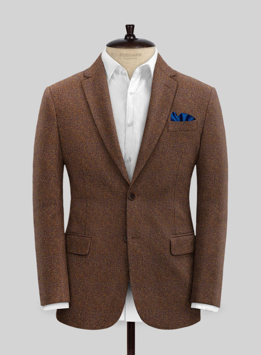 Italian Lucao Checks Tweed Jacket - StudioSuits